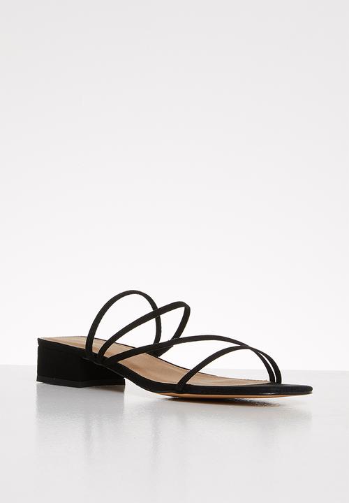 Superbalist - Shola mule heel - black