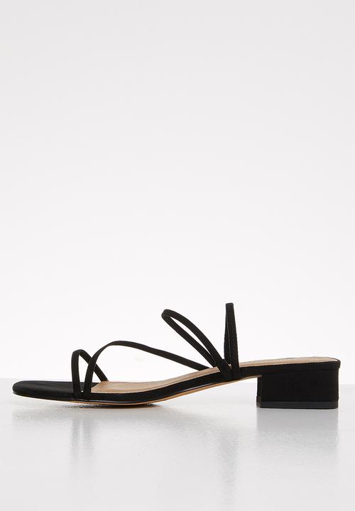 Superbalist - Shola mule heel - black