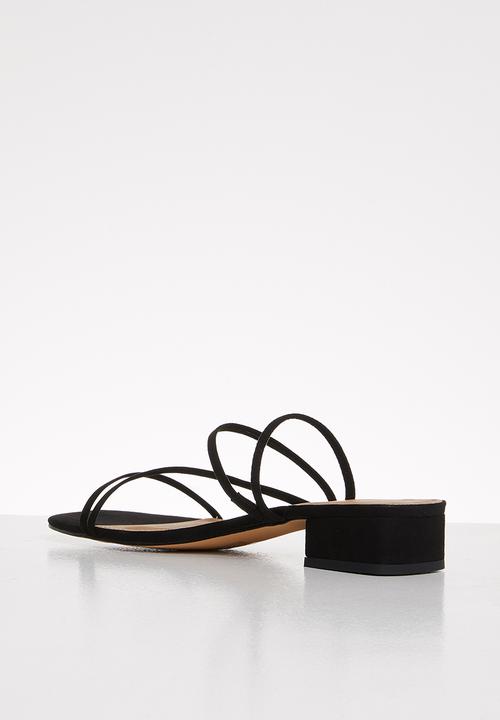 Superbalist - Shola mule heel - black