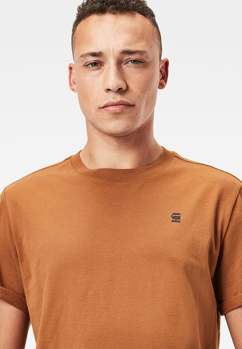 G-STAR - Lash round neck T-shirt - orange