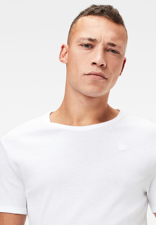 G-STAR - Base short sleeve 2 pack tee - white