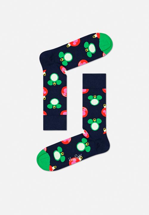 Happy Socks - 4-pack disney holiday gift set - black/red