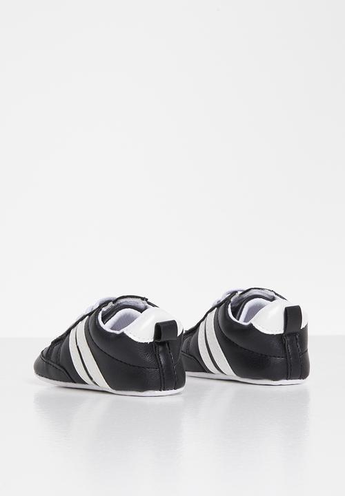 Pop Candy - Boys soft sneaker - black/white