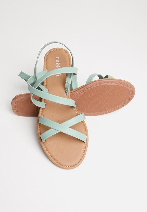 Cotton On - Lucy strappy slingback sandal - green