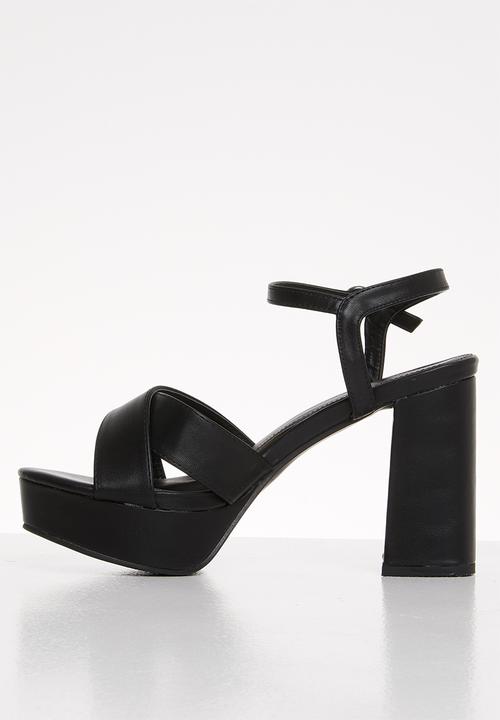 Cotton On - Esther platform heel - black 