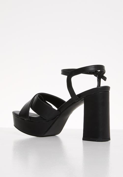 Cotton On - Esther platform heel - black 