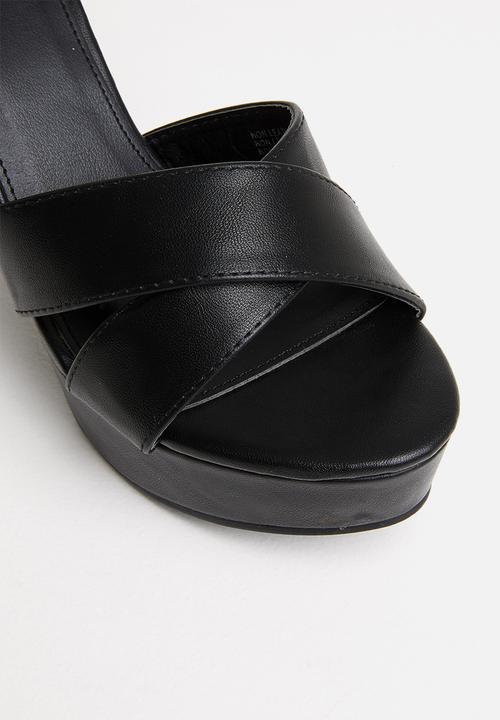 Cotton On - Esther platform heel - black 