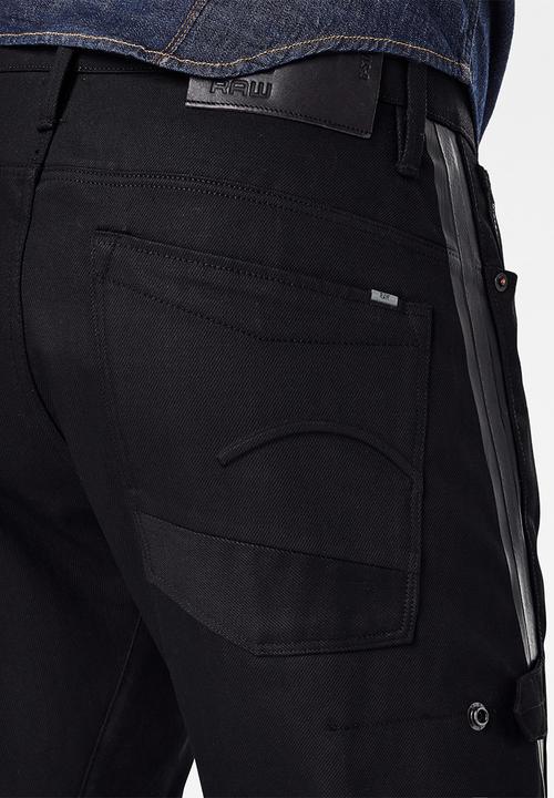 G-STAR - Scutar 3d slim ct-relz black denim - black