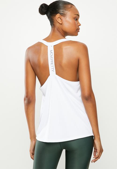 MOVEPRETTY - The bella tank - white