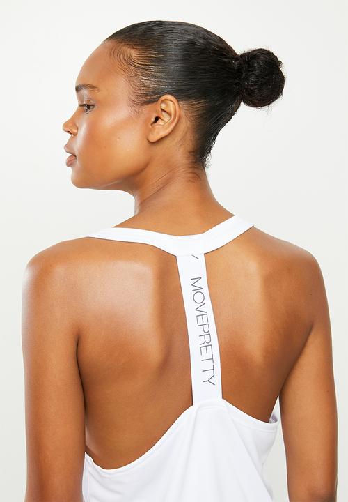 MOVEPRETTY - The bella tank - white