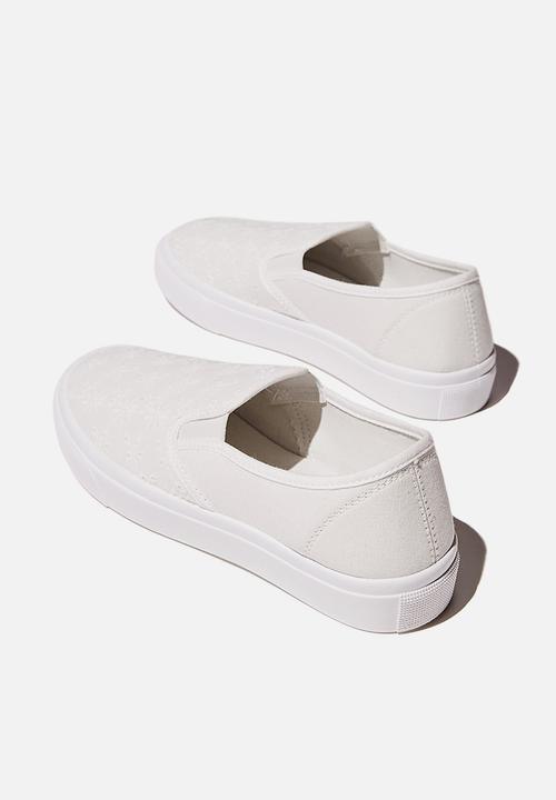 Cotton On - Harper slip on - white 
