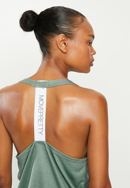 MOVEPRETTY - The bella tank - sage