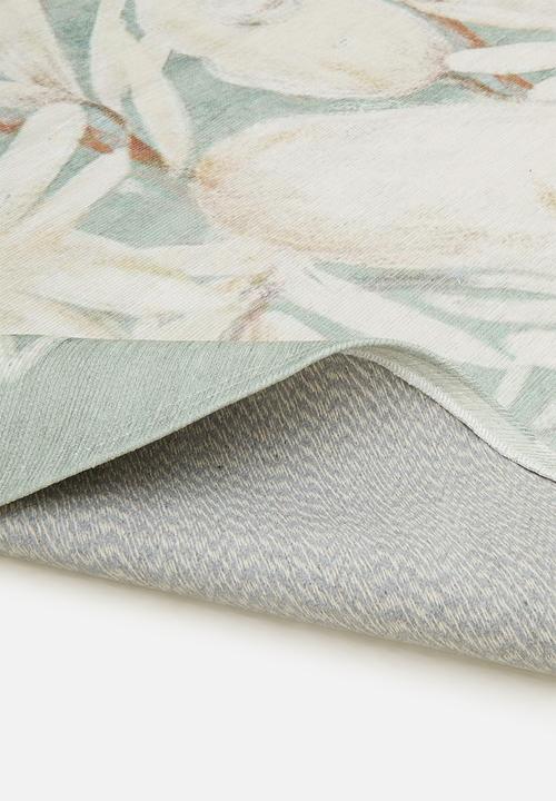 Hertex Haus - Spring rug - blue