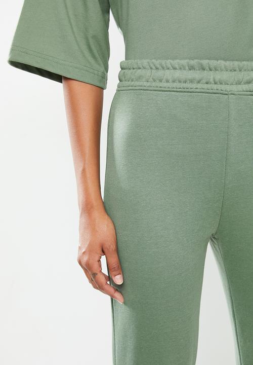 Missguided - Co-ord T-shirt & jogger set - green