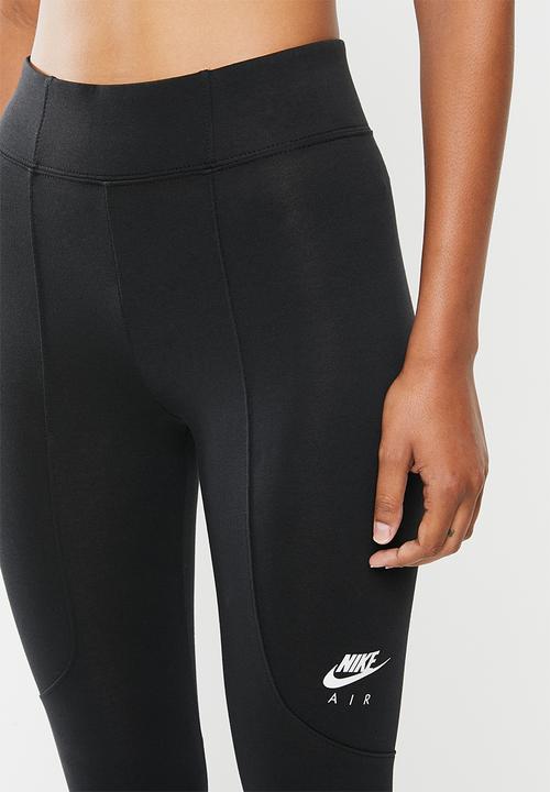 Nike - Nsw air 7/8 leggings - black & white