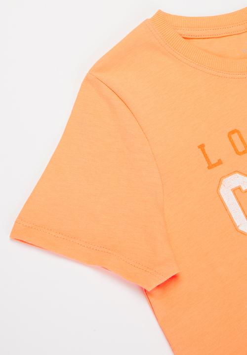 Name It - Victor short sleeve tee - orange