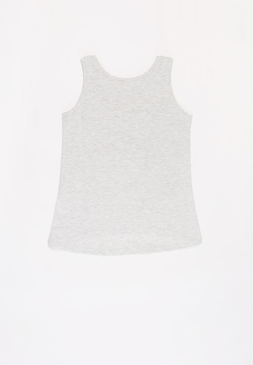 Name It - Veen tank top - grey