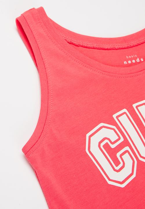 Name It - Veen tank top - pink