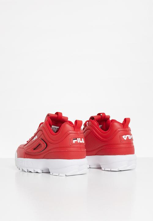 FILA - Disruptor 2 logo reveal sneakers - red