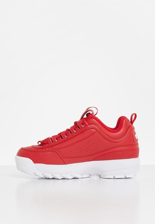 FILA - Disruptor 2 logo reveal sneakers - red