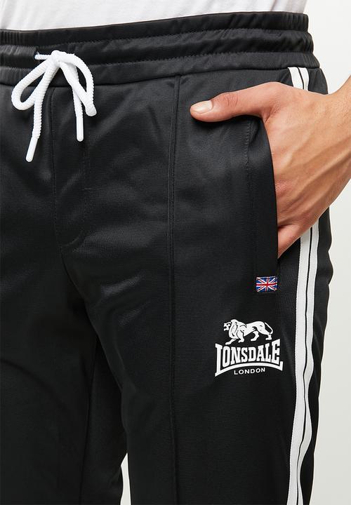 Lonsdale - Tracksuit - black & White