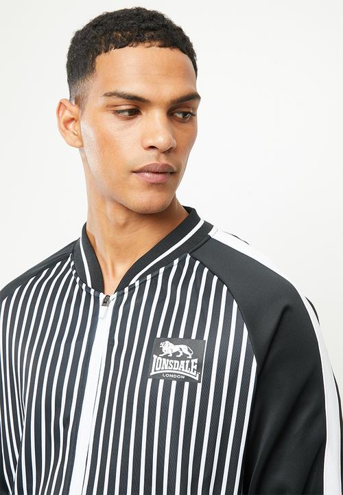 Lonsdale - Raglan sleeves - black & white