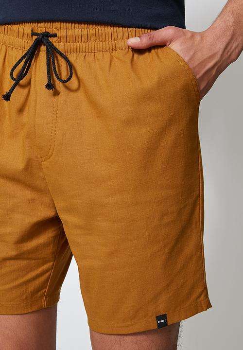 Superbalist - Summer chino short with elastic waistband - brown
