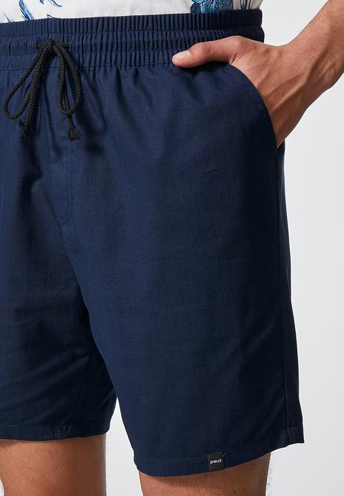 Superbalist - Summer chino short with elastic waistband - navy