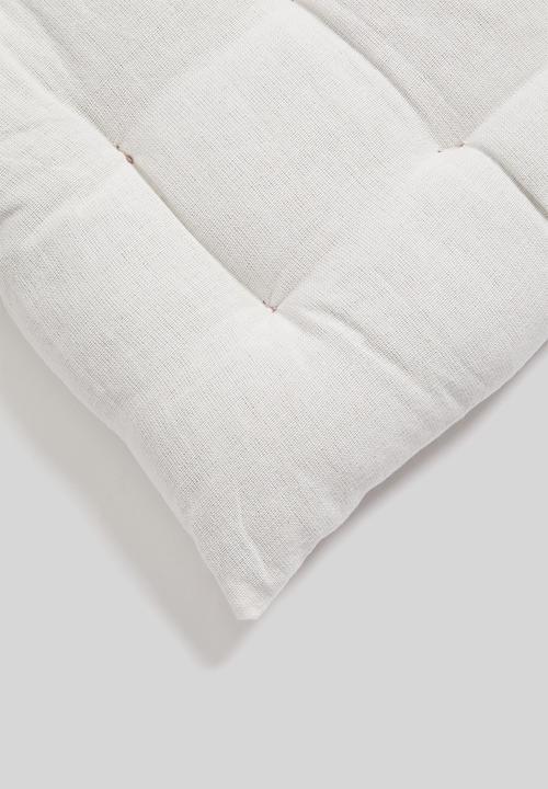 H&S - Essential seat cushion set of 2 - white