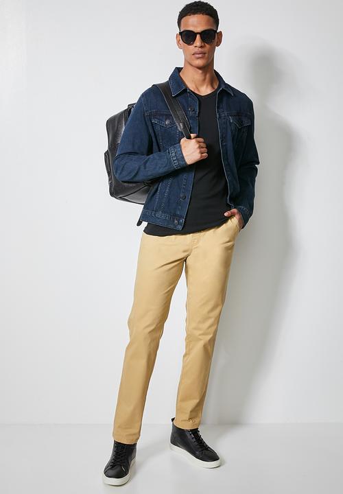 Superbalist - Deco pant - stone