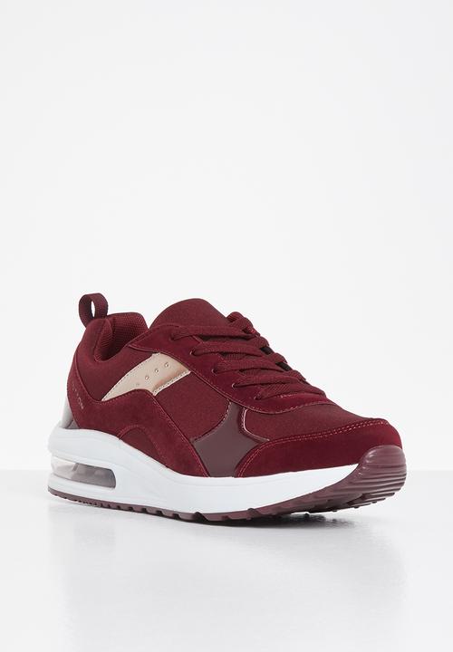 Jenni Button - Bubble trainer - maroon