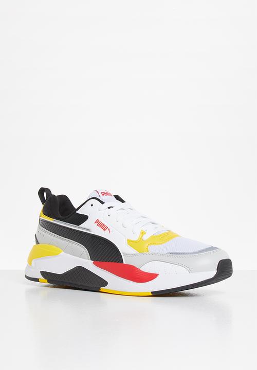 PUMA - X-ray 2 square - puma white - high risk red