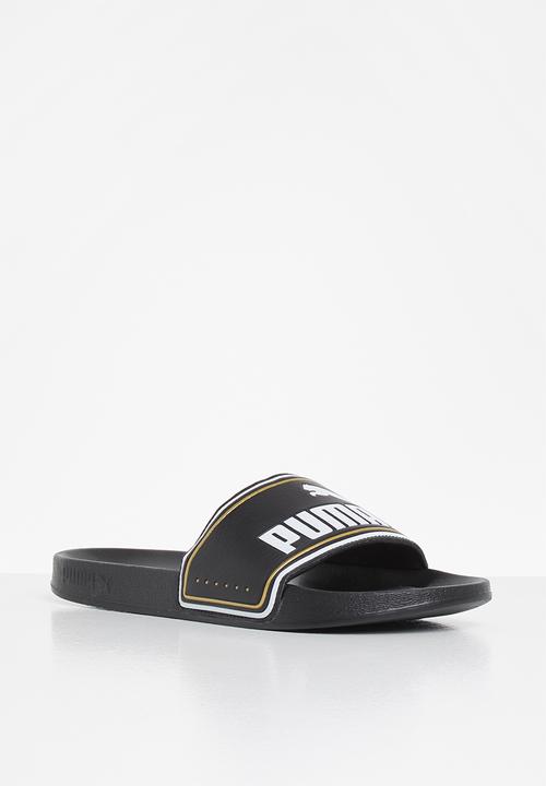PUMA - Leadcat slide - black/gold