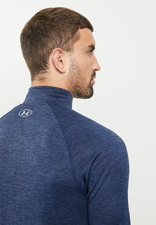 Under Armour - UA Project ROCK Tech 1/2 zip top - navy