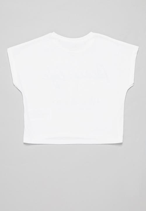 Name It - Vilma crop top - white
