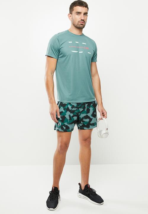 Under Armour - Ua speed stride attitude short sleeve tee - blue