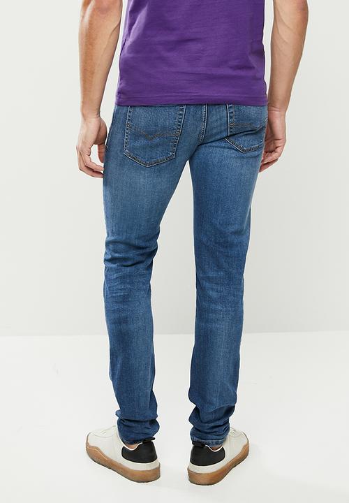 Diesel  - Sleenker-x trousers - blue