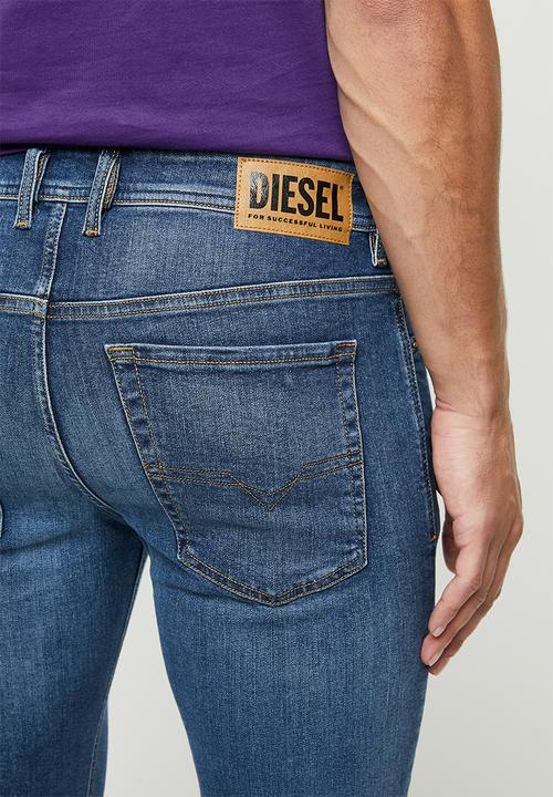 Diesel  - Sleenker-x trousers - blue