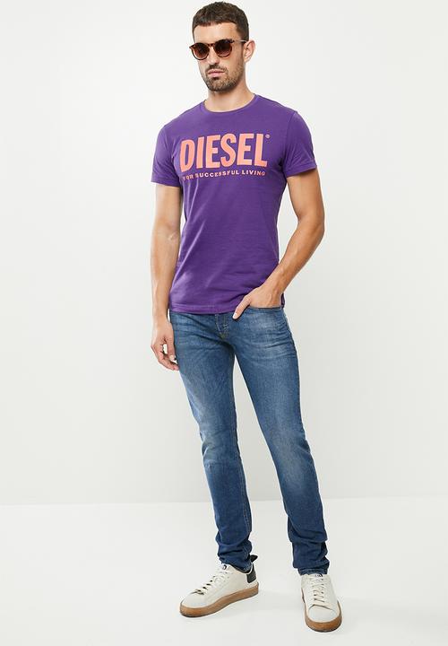 Diesel  - Sleenker-x trousers - blue