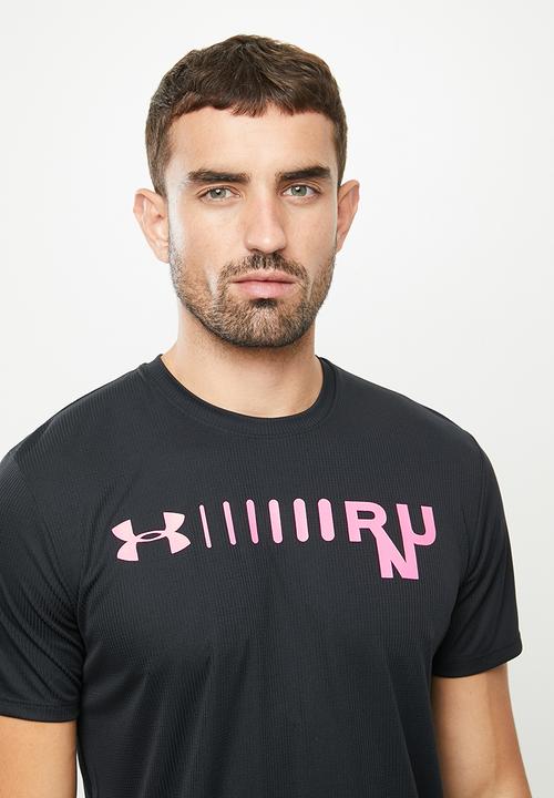 Under Armour - M ua speed stride graphic short sleeve tee - black