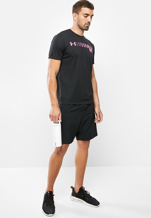 Under Armour - M ua speed stride graphic short sleeve tee - black
