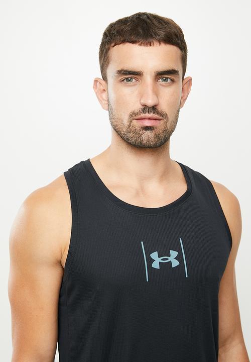 Under Armour - Ua speed stride shock singlet - black
