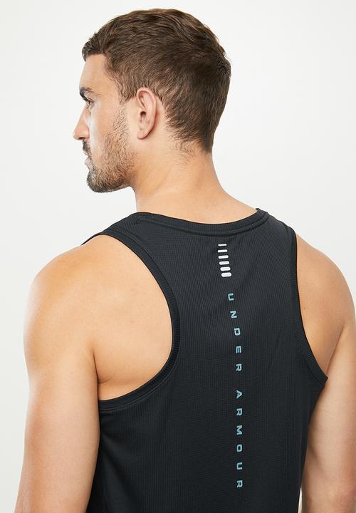 Under Armour - Ua speed stride shock singlet - black