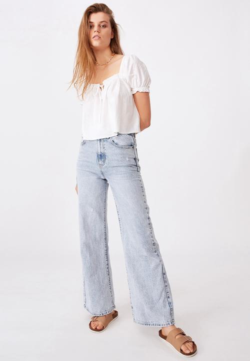 Cotton On - Babydoll blouse - white