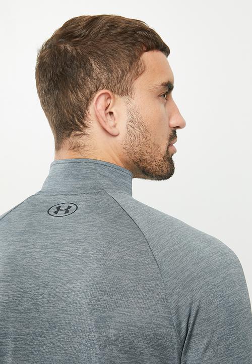 Under Armour - UA Project ROCK tech 1/2 zip top  - grey