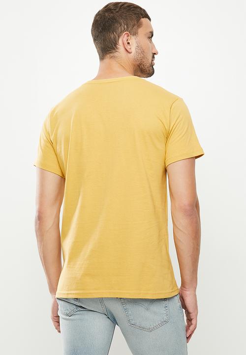 Fox - Race team v2 tee - yellow 