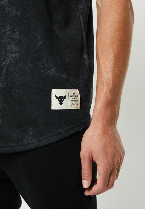 Under Armour - UA Project ROCK disrupt short sleeve tee - black