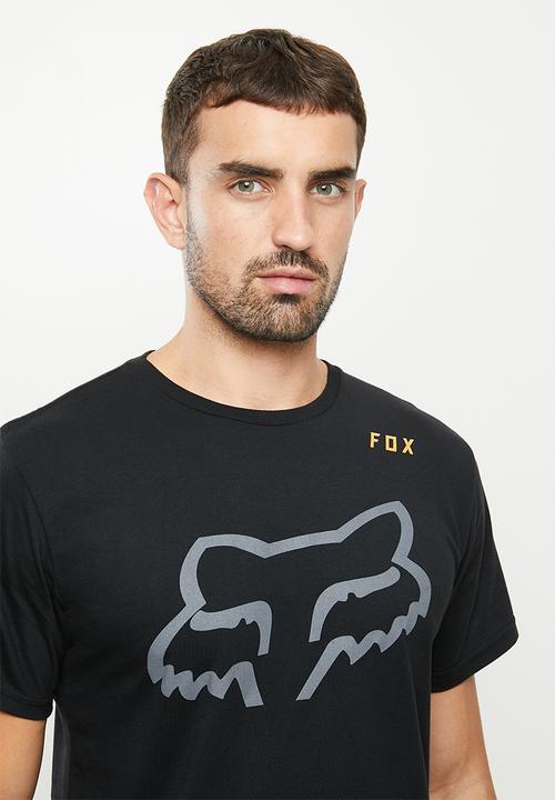 Fox - Grizzly tee - black