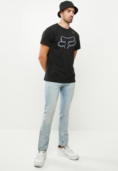 Fox - Grizzly tee - black