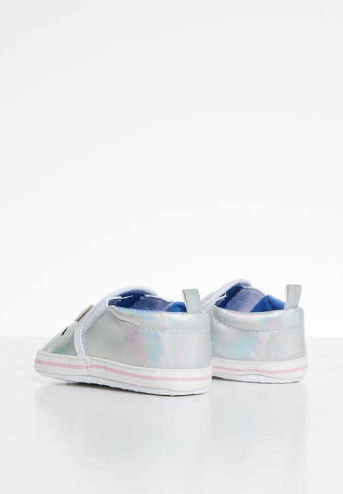 Pop Candy - Unicorn slip on - silver